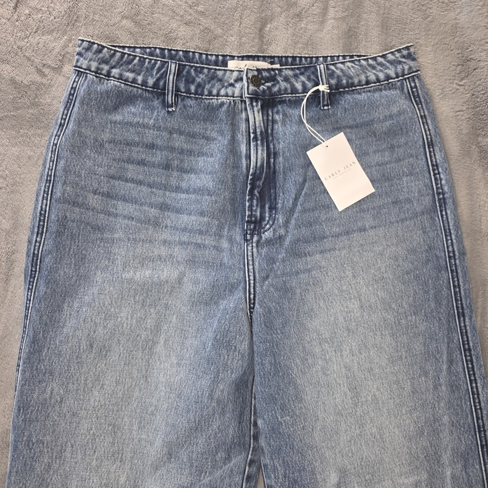 Carly Jean Los Angeles Jaymee‎ Wide Leg Jeans NWT Size 15 - Picture 4 of 16